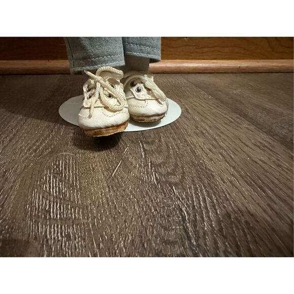 Vintage RCA Baby’s Dream Collection Porcelain Doll with Dog and Headphones 18” - Picture 11 of 13